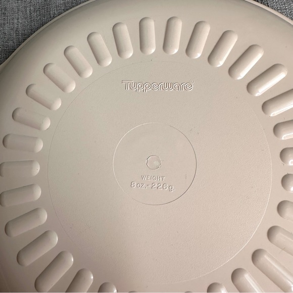 Vintage Tupperware Microwave Cooker Steamer System almond 4 pieces set Lid Cone - Picture 3 of 12